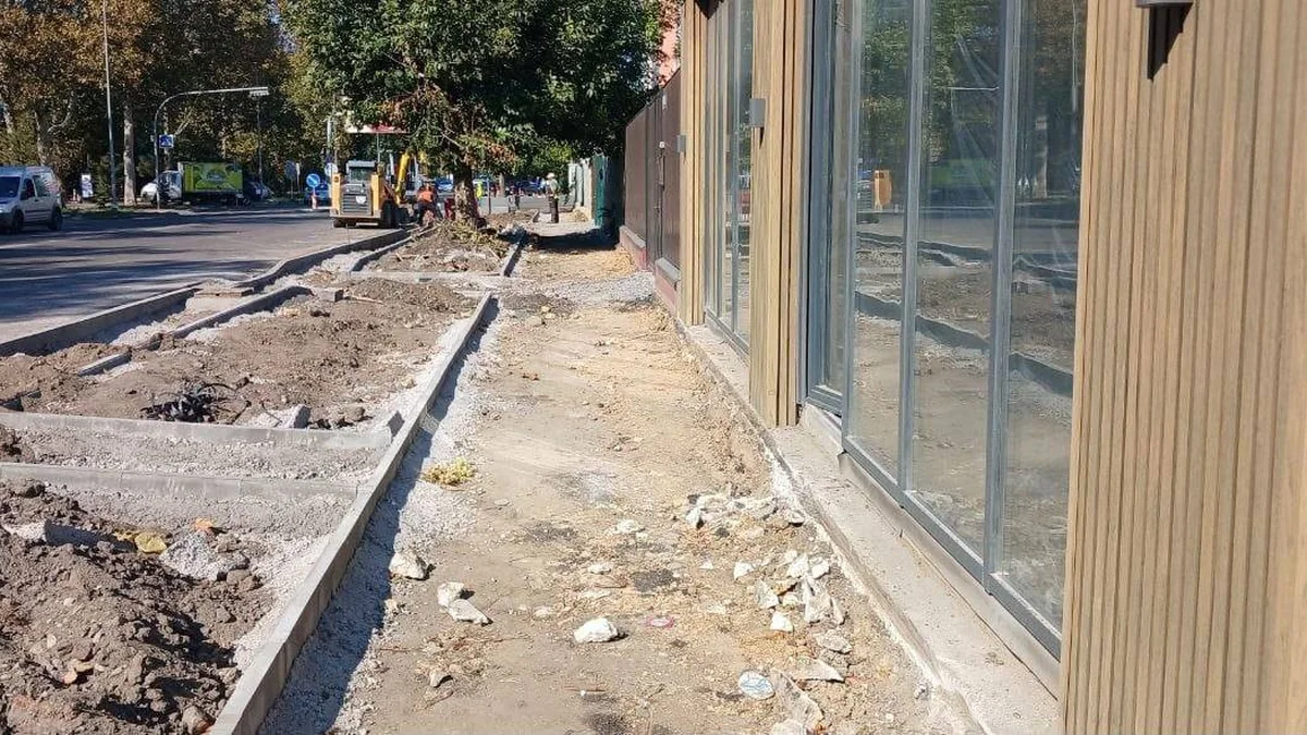 У Хаджибейському районі ремонтують дорогу на вулиці Олексія Вадатурського